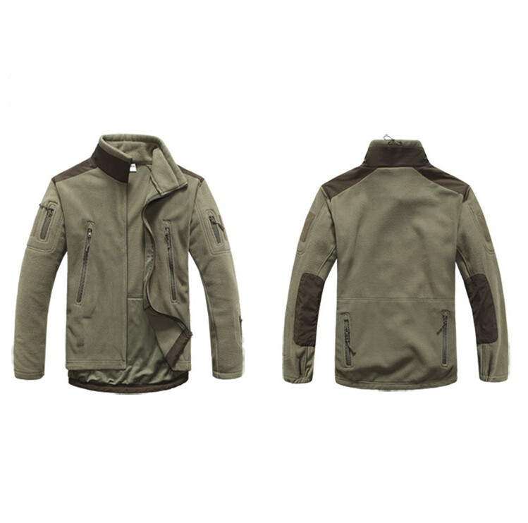Men's Jackets Men Tactical Clothing Autumn Winter Fleece Army Jacket Softshell Hunt Style