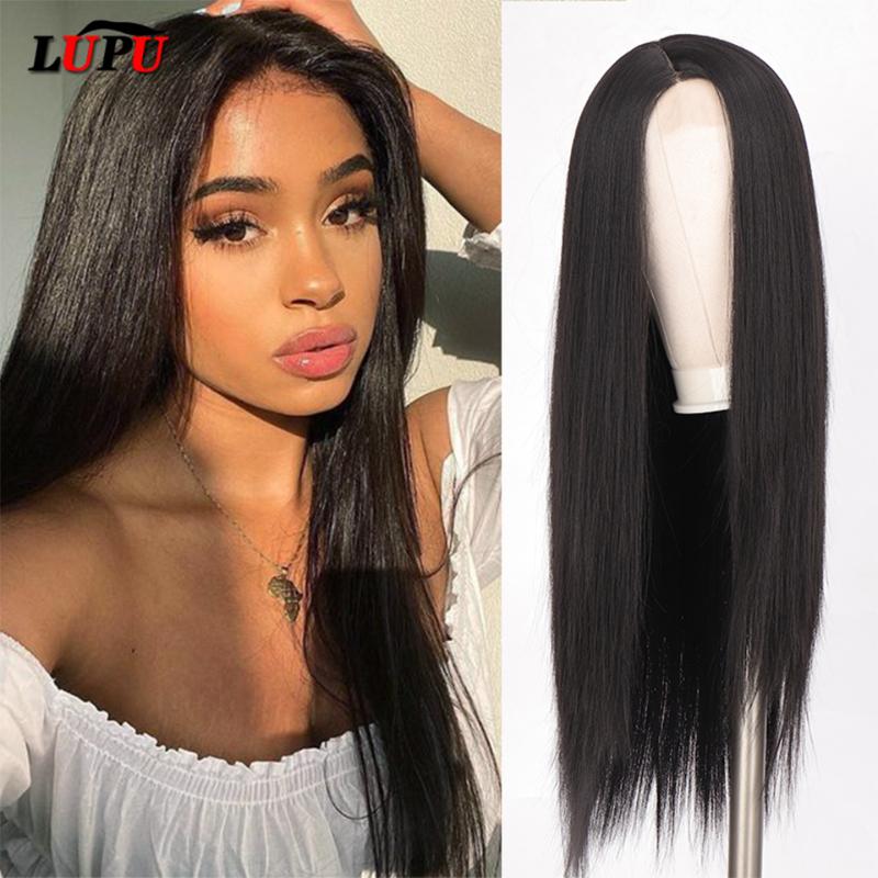 LUPU Long Straight Cosplay Wig 30 Inches Synthetic Hair Natural Female Wigs Middle Part High Temperture Fiber For Black Women
LUPU Long Straight Cosplay Wig 30 Inches Synthetic Hair Natural Female Wigs Middle Part High Temperture Fiber For Black Women