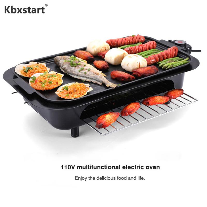 Multiple Barbecue Kebab Machine Smokeless Grill Electric Pan Griddle BBQ Equipment With 5cm thick Fish Plate Parrilla Electrica
Multiple Barbecue Kebab Machine Smokeless Grill Electric Pan Griddle BBQ Equipment With 5cm thick Fish Plate Parrilla Electrica