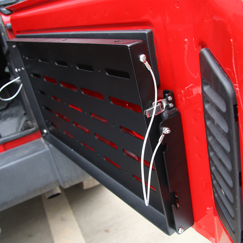 Shelf Door Frame Metal Rear Luggage Holder For Jeep Wrangler JK 2007-2017 High Quality Auto Exterior Accessories