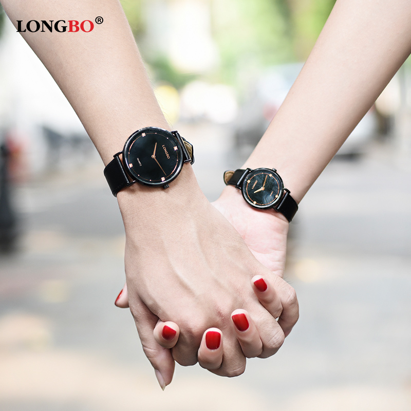 2020 LONGBO Fashion Lovers Simple Watches Luxury Leather Men Women Watches Casual Couple Watches Waterproof Hombre Mujer 5056, Black
2020 LONGBO Fashion Lovers Simple Watches Luxury Leather Men Women Watches Casual Couple Watches Waterproof Hombre Mujer 5056, Black