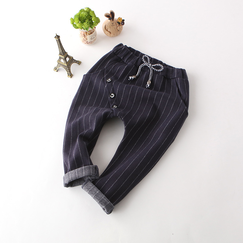 2019 hot sale children harem pants for baby boys trousers kids child casual pants stripes button fashio, Blue
2019 hot sale children harem pants for baby boys trousers kids child casual pants stripes button fashio, Blue