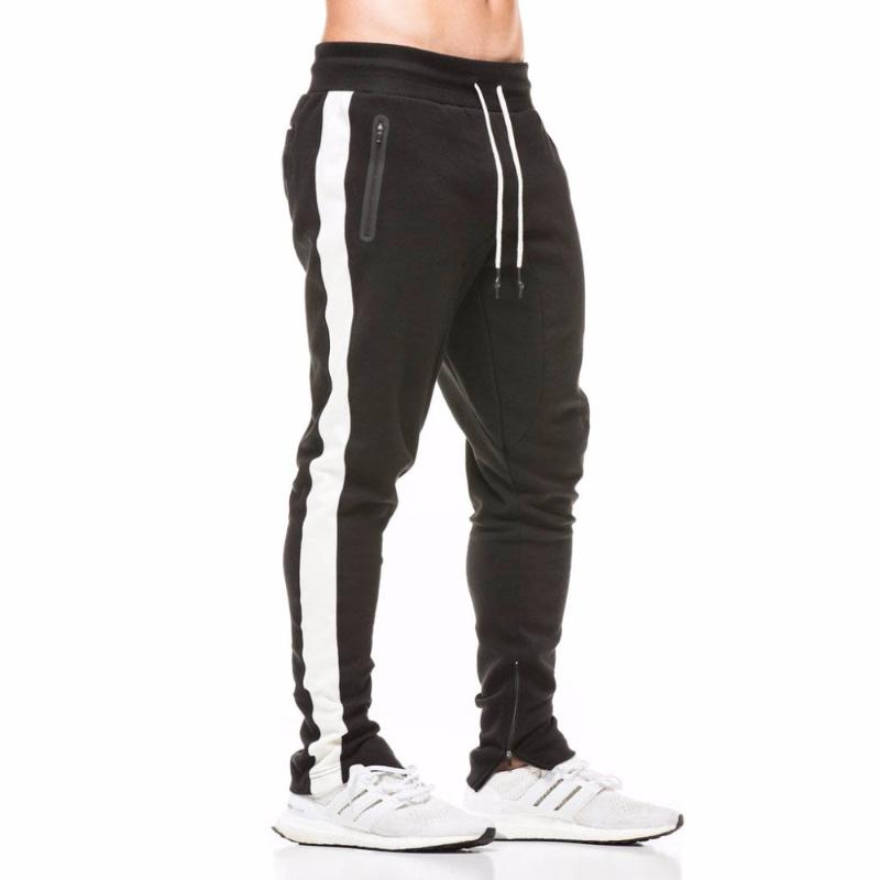 Autumn New Jogging Pants Men Fitness Joggers Leggings Sport Bodybuilding Sweatpants Gym Training Running Pants Striped Trousers, Black
Autumn New Jogging Pants Men Fitness Joggers Leggings Sport Bodybuilding Sweatpants Gym Training Running Pants Striped Trousers, Black