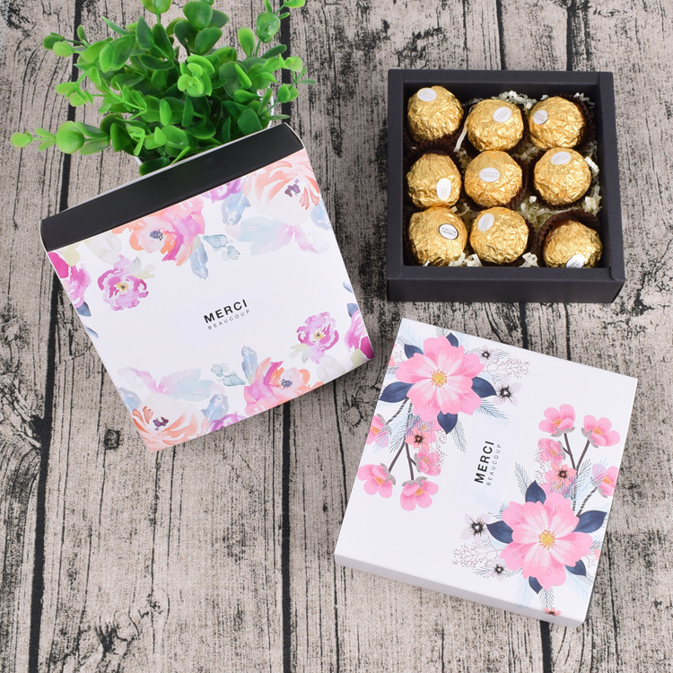 10PCS Drawer Box Paper Packaging Sakura Flowers Chocolate Candy Box Wedding Gift Party Favors Small Gift Boxes Jewelry Cardboard
10PCS Drawer Box Paper Packaging Sakura Flowers Chocolate Candy Box Wedding Gift Party Favors Small Gift Boxes Jewelry Cardboard