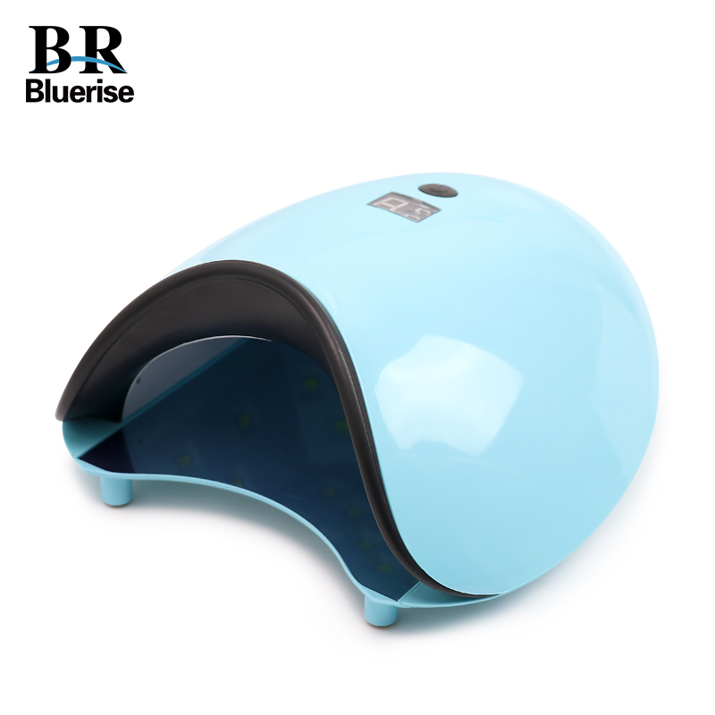 UV LED Nail Lamp 48W Nail Dryer Curing Gel Polish Light with Bottom 15s/30s/60s Timer LCD Display Art Tools BLUERISE LED-78, White 110v-240v
UV LED Nail Lamp 48W Nail Dryer Curing Gel Polish Light with Bottom 15s/30s/60s Timer LCD Display Art Tools BLUERISE LED-78, White 110v-240v