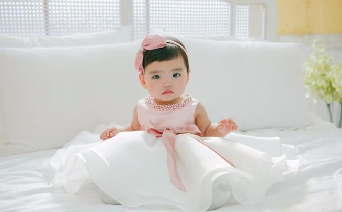 Girl Baptism Dress Christmas Costumes Baby Party Wedding Birthday Dress Pearls Cute Toddler Clothing Ceremonies Gown, Pink
Girl Baptism Dress Christmas Costumes Baby Party Wedding Birthday Dress Pearls Cute Toddler Clothing Ceremonies Gown, Pink