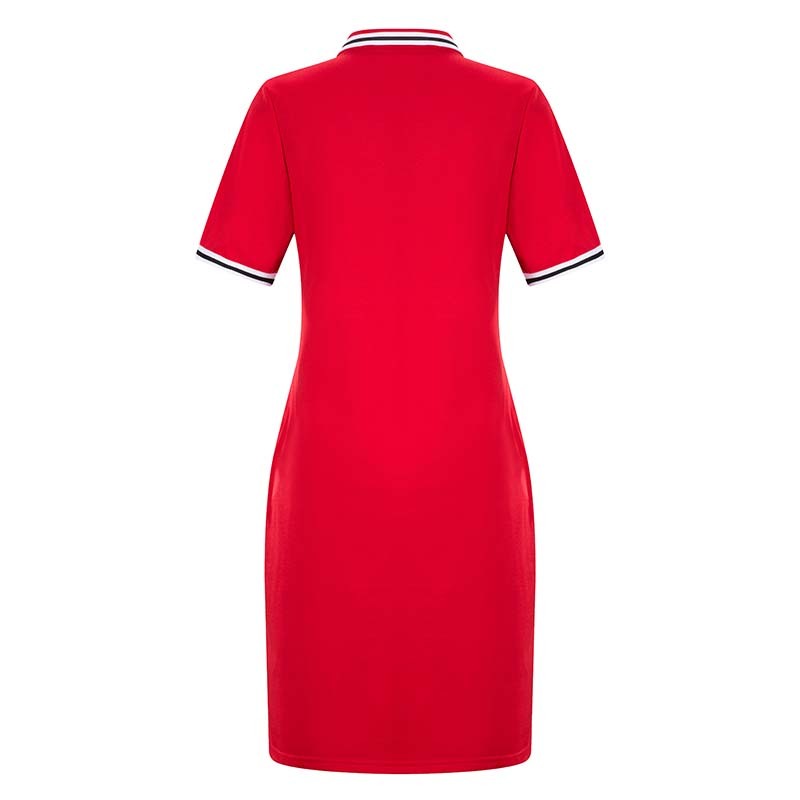 2020 New Fashion Women Polo Dress Big Size 6XL Oversized Above Knee Mini Dresses Work Party Female Elegant Oversized Vestidos T200106