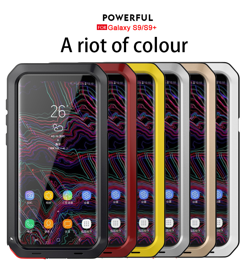 For Samsung Galaxy S3 S4 S5 S10 S10e S9 S8 Plus Lite Note 8 9 Shockproof Waterproof Power Aluminum Gorilla Glass Protect Phone Cover, White
For Samsung Galaxy S3 S4 S5 S10 S10e S9 S8 Plus Lite Note 8 9 Shockproof Waterproof Power Aluminum Gorilla Glass Protect Phone Cover, White