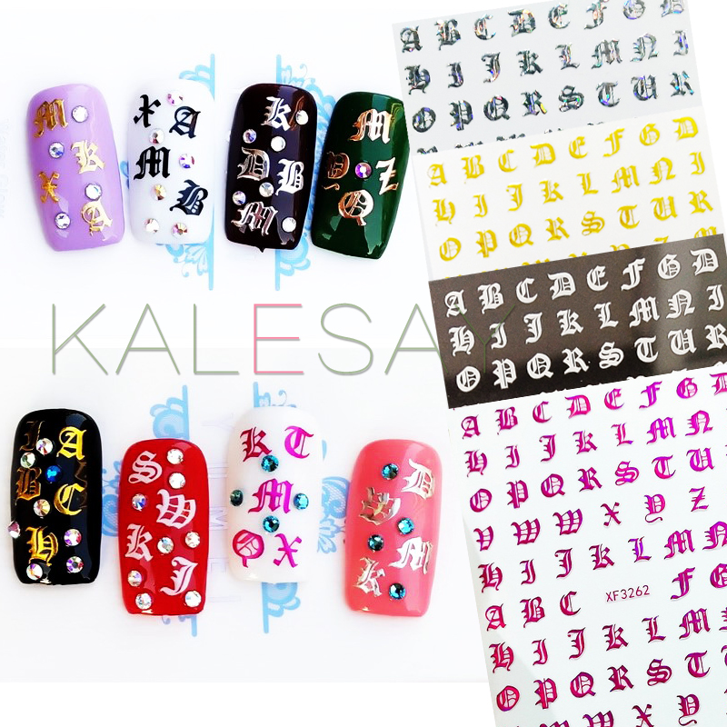 Black Gold White Silver Text Tag Word Nail Sticker for Nails Decoration Back Glue Love Label Decals Manicure Design Rose Letter, Xf3154
Black Gold White Silver Text Tag Word Nail Sticker for Nails Decoration Back Glue Love Label Decals Manicure Design Rose Letter, Xf3154