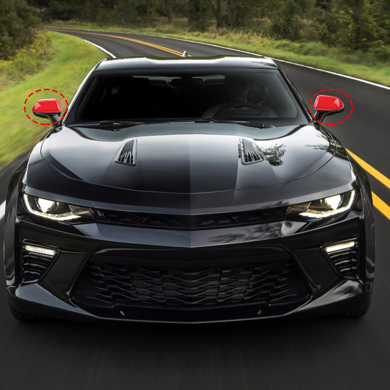 Rearview Mirror Cover Decoration Cover for Chevrolet Camaro U.S. Regulations Car Interior Accessories