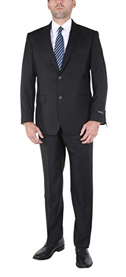 TPSAADE Men's BusinessTwo-Piece Mens Suits Classic Fit Office 2 Button Suit Jacket & Pleated Pants Set (Jacket+Trousers) New, As the image
TPSAADE Men's BusinessTwo-Piece Mens Suits Classic Fit Office 2 Button Suit Jacket & Pleated Pants Set (Jacket+Trousers) New, As the image