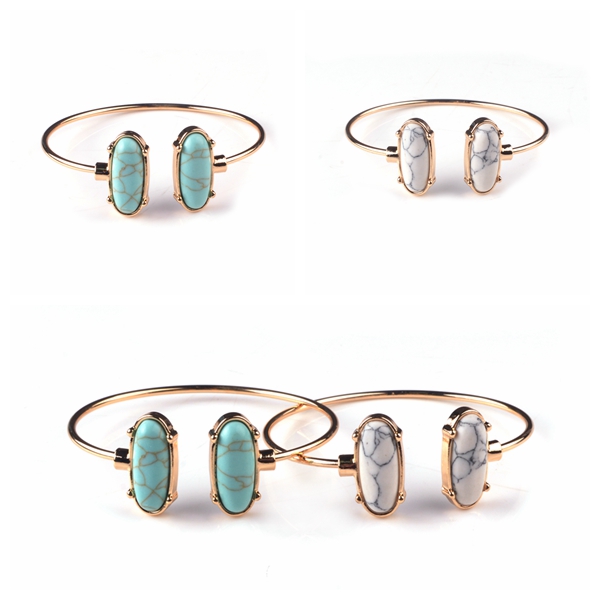 12-piece alloy stainless steel bracelet bracelet European and American fashion popular women