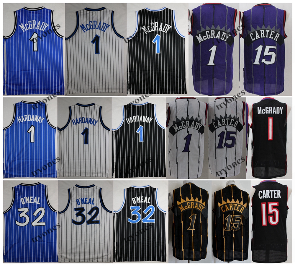 NCAA Vintage 1 T-Mac Tracy McGrady Vince Carter 15 Shaquille O'Neal Shaq 32 Penny Hardaway Basketball Jersey, Gold
NCAA Vintage 1 T-Mac Tracy McGrady Vince Carter 15 Shaquille O'Neal Shaq 32 Penny Hardaway Basketball Jersey, Gold