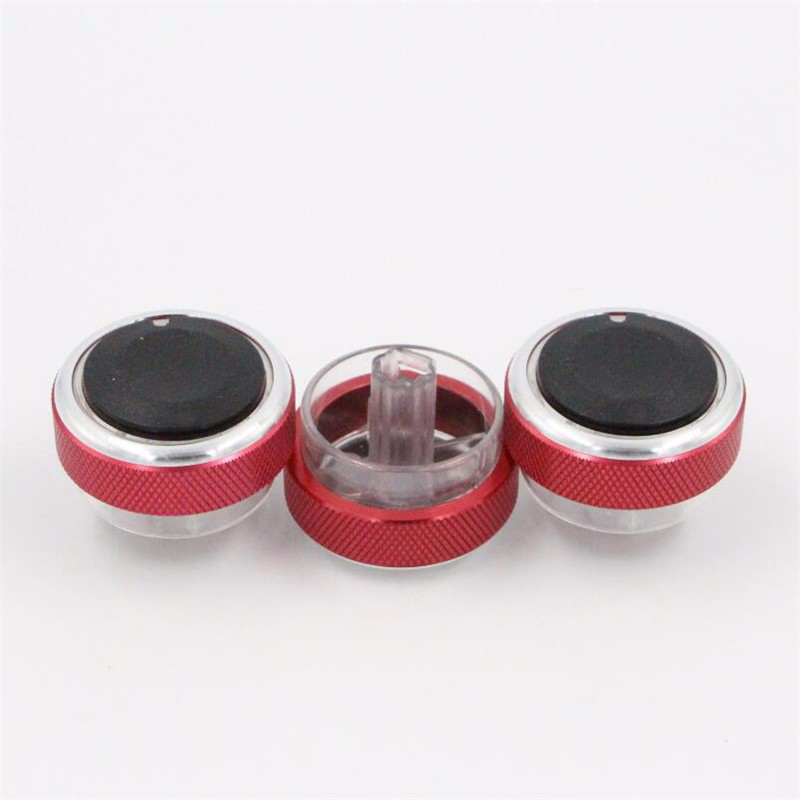 3Pcs/Set Car Knob Air Condition Heat Control Switch For Ford Focus 2 MK2 3 MK3 Accessories