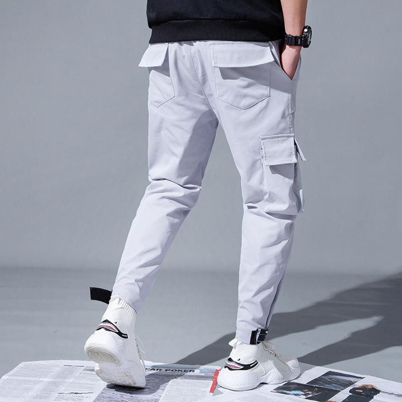Spring and Autumn INS Tide Card Overalls Men Loose Small Feet Harlan Pants Men Casual Long Pants Sports Girdle Big Pocket, Gray
Spring and Autumn INS Tide Card Overalls Men Loose Small Feet Harlan Pants Men Casual Long Pants Sports Girdle Big Pocket, Gray