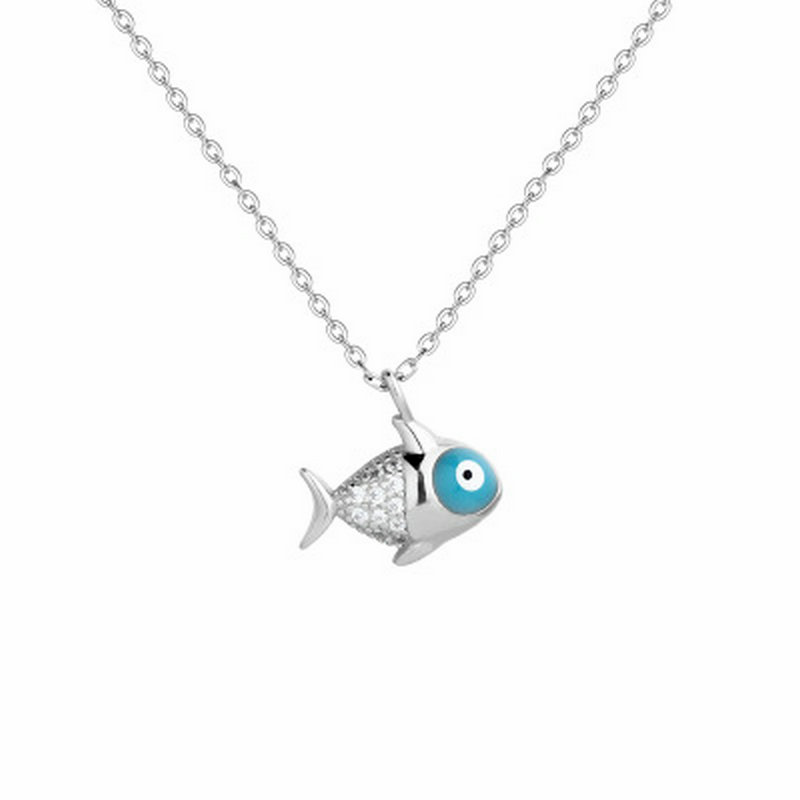 Pendant Necklaces River 100% 925 Sterling Silver Charms Bead Cute Fish Women Chain Necklace Fashion Jewelry Birthday Gifts
Pendant Necklaces River 100% 925 Sterling Silver Charms Bead Cute Fish Women Chain Necklace Fashion Jewelry Birthday Gifts