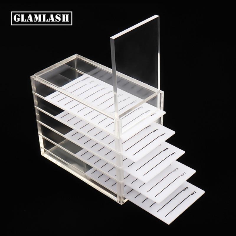 GLAMLASH 5 Layers Acrylic Palette Storage Box Lash Holder For Eyelash Extension Individual Volume Display Stand Tools Salon Use
GLAMLASH 5 Layers Acrylic Palette Storage Box Lash Holder For Eyelash Extension Individual Volume Display Stand Tools Salon Use