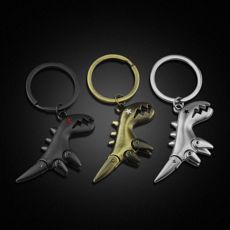 dinosaur keychain cute key ring for women creative 3D key chain key holder portachiavi chaveiro llaveros hombre bag charm