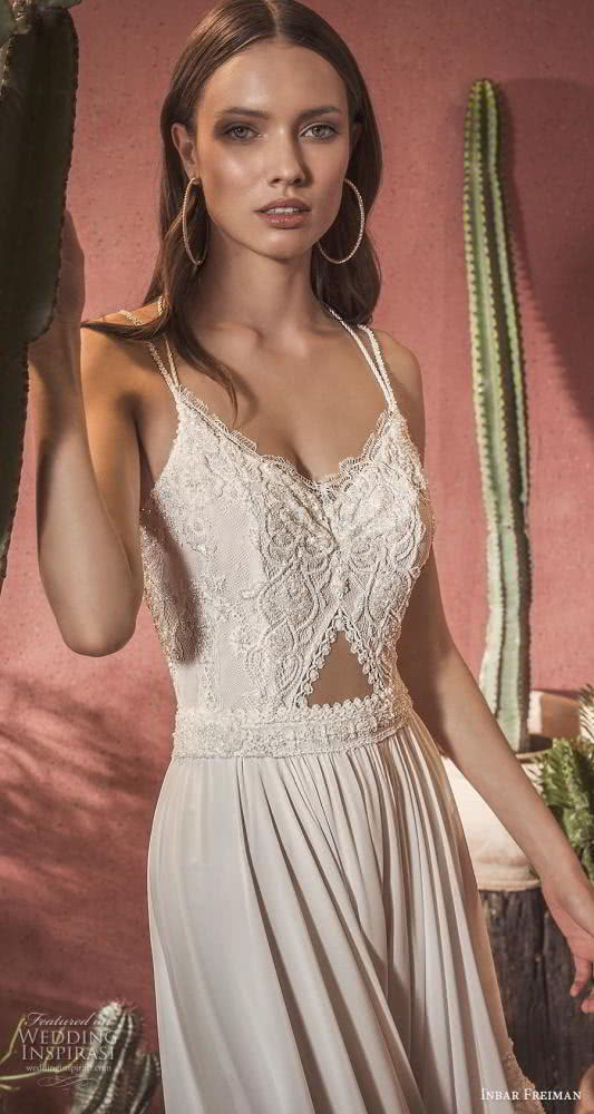 Bohemian Wedding Dresses Feather 2020 Spaghetti Lace Floor Length Sexy Backless Bridal Gowns Chiffon A Line Beach Wedding Dress Boho