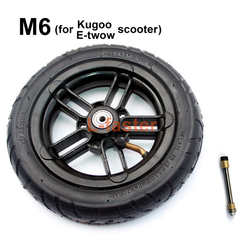 8 Inch Inflated Wheel For E-twow S2 Scooter M6 Pneumatic Wheel With Inner Tube 8" Scooter Wheelchair Air Wheel Can Loading 100Kg
8 Inch Inflated Wheel For E-twow S2 Scooter M6 Pneumatic Wheel With Inner Tube 8" Scooter Wheelchair Air Wheel Can Loading 100Kg