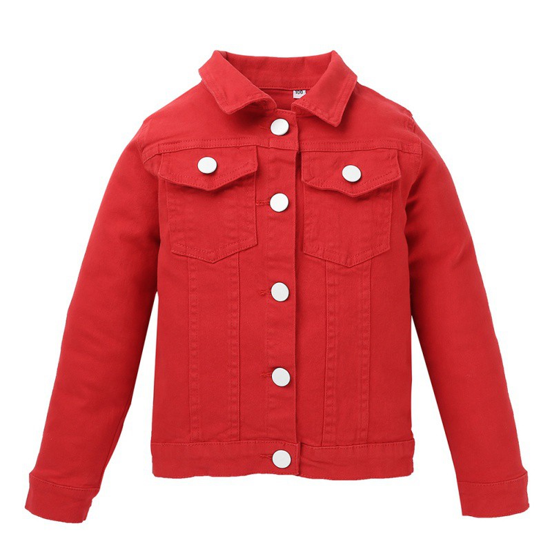Boys Fashion Coats Children Clothing Autumn Baby Girls Clothes Outerwear Cartoon Jean Jackets Coat Solid Denim, Red
Boys Fashion Coats Children Clothing Autumn Baby Girls Clothes Outerwear Cartoon Jean Jackets Coat Solid Denim, Red