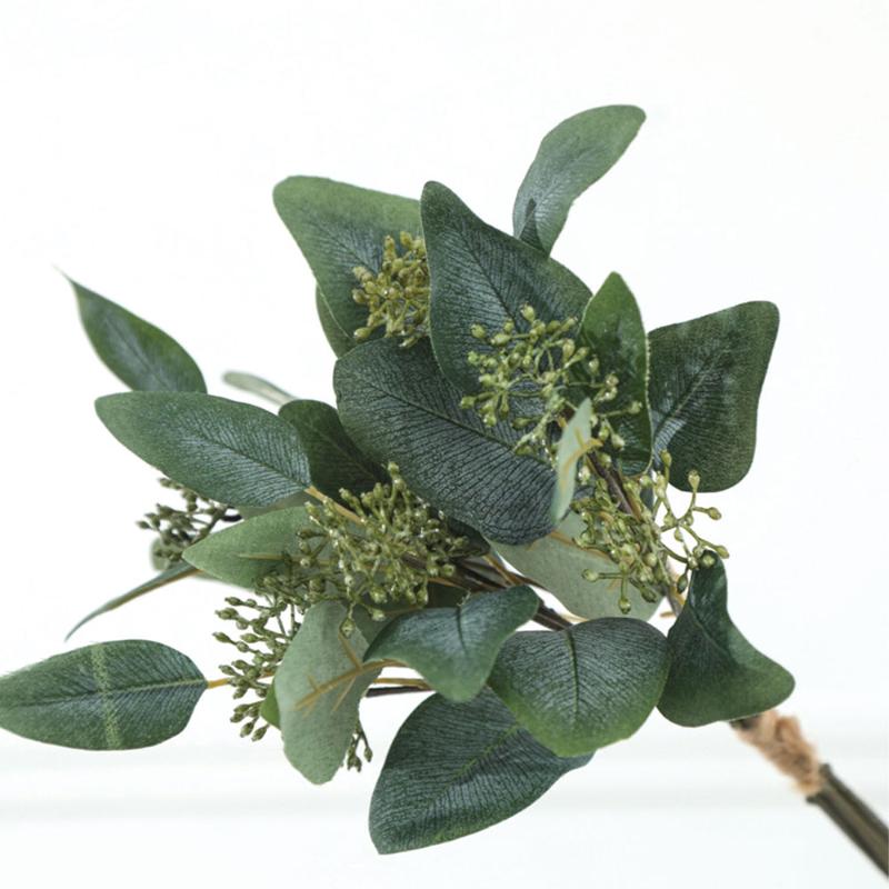 Simulation Green Oval Eucalyptus With Fruit Fork Grass Plant Artificial Flower Wall Hanging Plants Home Wedding Shop Decoration, Red
Simulation Green Oval Eucalyptus With Fruit Fork Grass Plant Artificial Flower Wall Hanging Plants Home Wedding Shop Decoration, Red