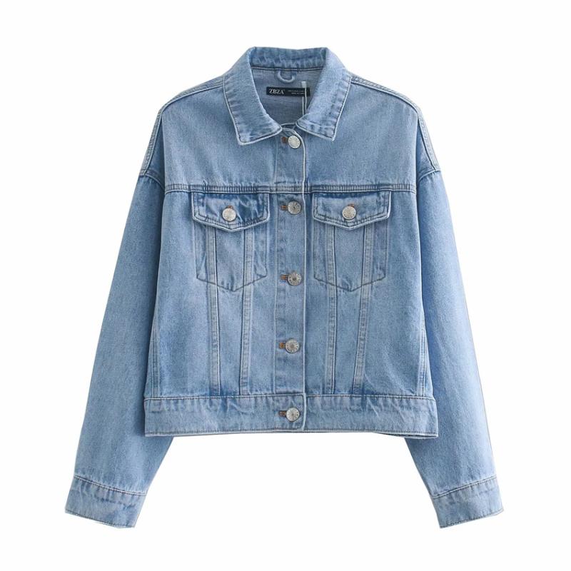 2020 autumn new style all-match denim short female blue jacket ladies streetwear cotton long-sleeved pocket coat lapel casual ja
2020 autumn new style all-match denim short female blue jacket ladies streetwear cotton long-sleeved pocket coat lapel casual ja