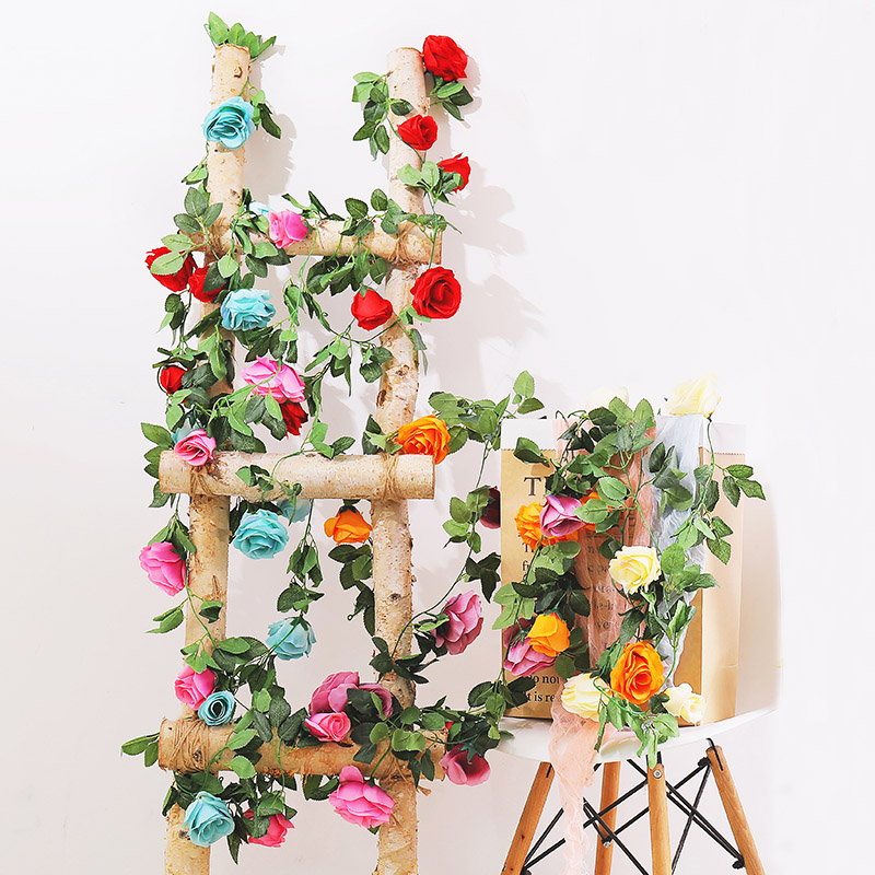 Artificial Flowers Fake Hanging Decorative wreath Roses Vine Plants Leaves silk flowers Garland sakura Wedding Wall Decoration, Cherry blossom no.4
Artificial Flowers Fake Hanging Decorative wreath Roses Vine Plants Leaves silk flowers Garland sakura Wedding Wall Decoration, Cherry blossom no.4