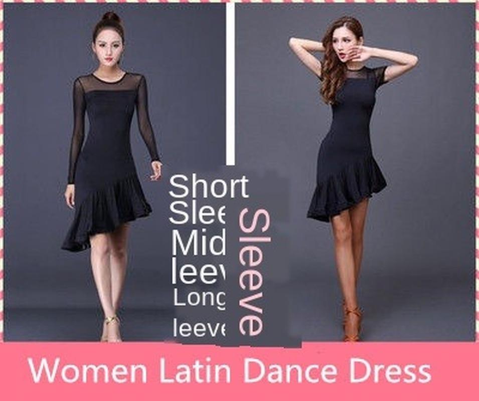 Latin dance costume female adult new practice clothes 2020 performance dance dress BF020, Black
Latin dance costume female adult new practice clothes 2020 performance dance dress BF020, Black