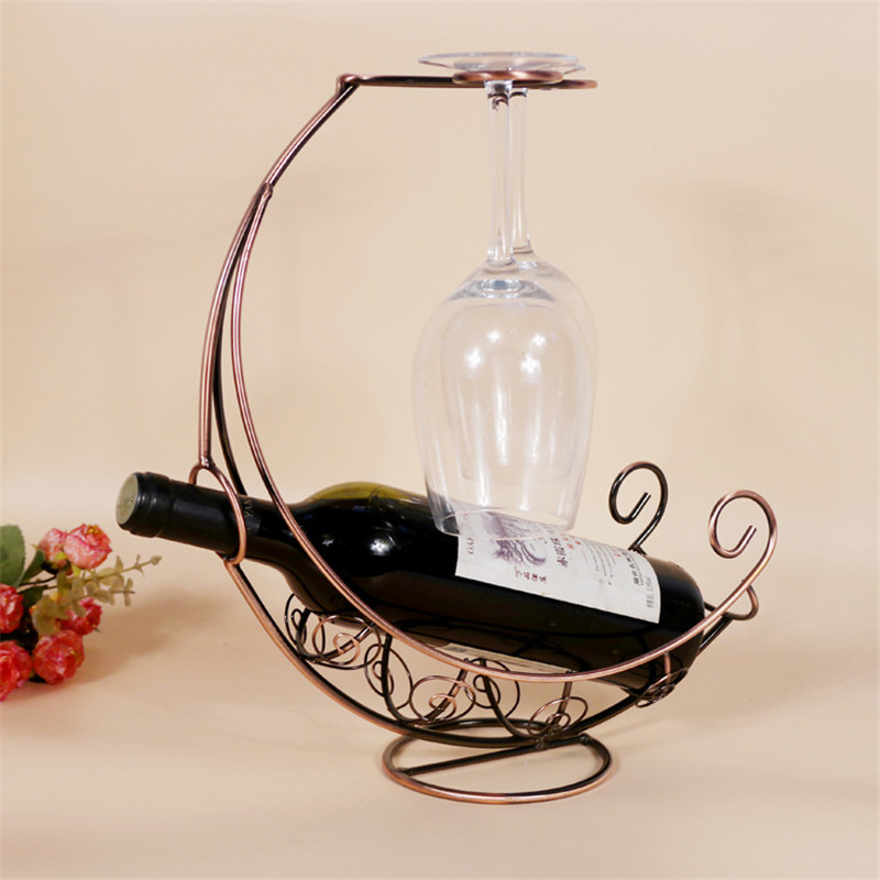 Metal Boat Wine Bottle Wine Rack Holder Decoration Ornaments Home Decor Mediterranean Style Kitchen Figurines Fashion Gifts
Metal Boat Wine Bottle Wine Rack Holder Decoration Ornaments Home Decor Mediterranean Style Kitchen Figurines Fashion Gifts