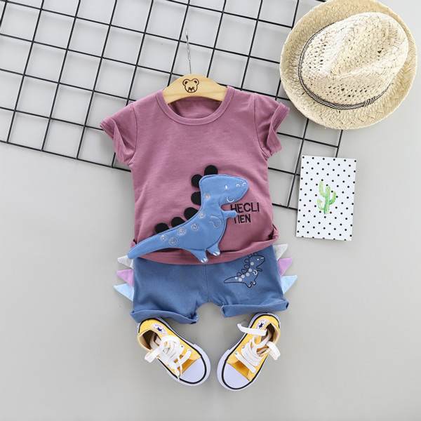 Children Fashion Clothing Sets 2020 Summer Cartoon Suits Boys Girls Unisex Kids Cute Dinosaur Clothing Child Casual Tshirts + Shorts 2020, Red
Children Fashion Clothing Sets 2020 Summer Cartoon Suits Boys Girls Unisex Kids Cute Dinosaur Clothing Child Casual Tshirts + Shorts 2020, Red