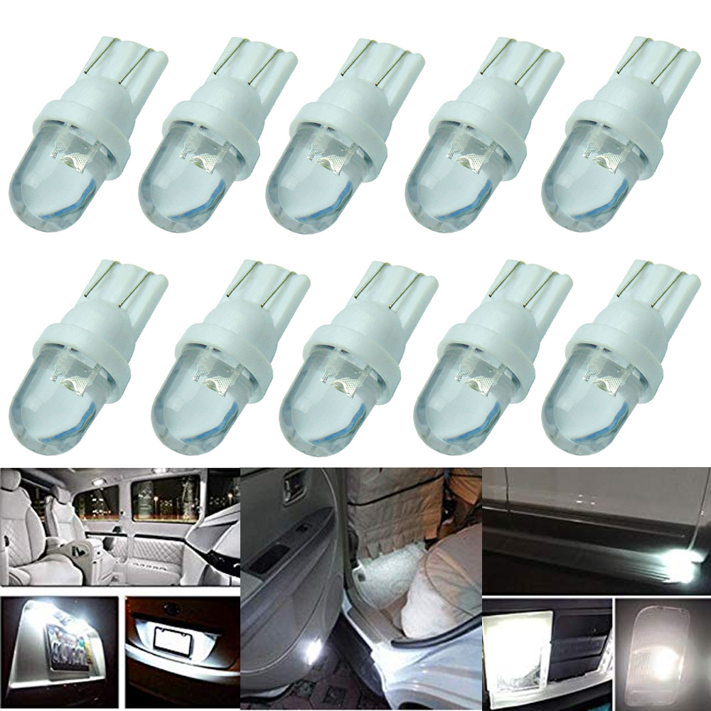 CJXMX 10Pcs T10 W5W LED Bulb 168 194 Car Wedge Lights Interior Dome Reading Lamp License Plate Light Clearance Lamp 12V 6000K, As pic
CJXMX 10Pcs T10 W5W LED Bulb 168 194 Car Wedge Lights Interior Dome Reading Lamp License Plate Light Clearance Lamp 12V 6000K, As pic