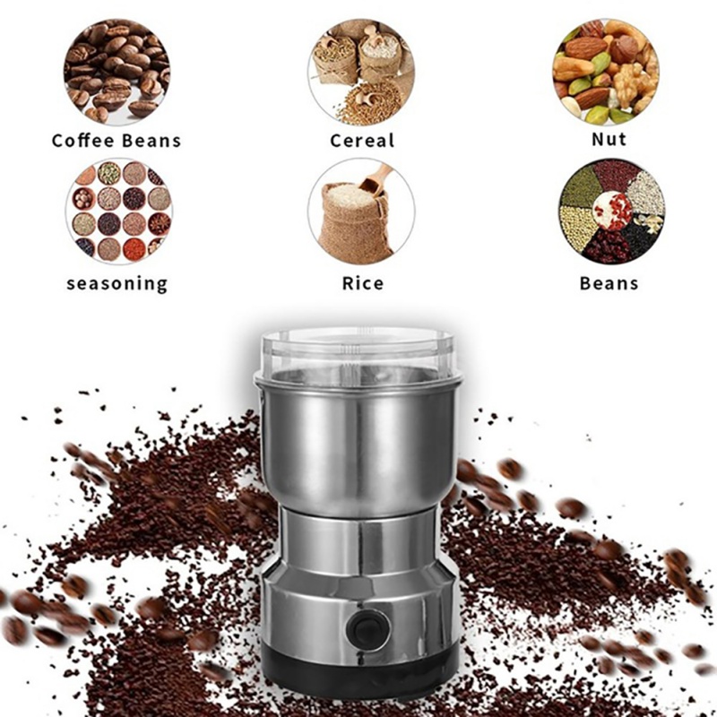 Coffee Grinder Stainless Steel Traditional Grinder Household And Commercial Dry
Coffee Grinder Stainless Steel Traditional Grinder Household And Commercial Dry