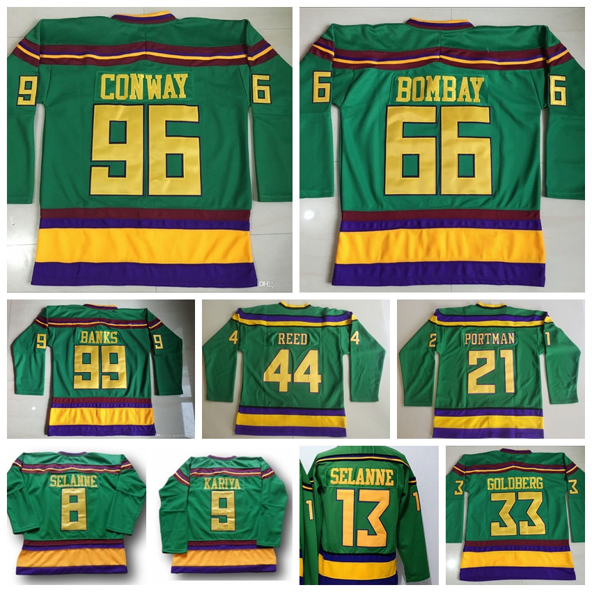 Anaheim Mighty Ducks Jersey Movie 1993 1994 Ice Hockey 96 Charlie Conway 66 Gordon Bombay 21 dean portman 44 Reed Vintage Green, 8 green
Anaheim Mighty Ducks Jersey Movie 1993 1994 Ice Hockey 96 Charlie Conway 66 Gordon Bombay 21 dean portman 44 Reed Vintage Green, 8 green