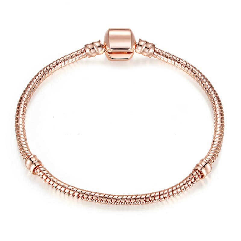 Snake Chain Safety Clasp European Bracelet Fit DIY Charm Bracelets Bangles Jewelry For Women& Men Gift
Snake Chain Safety Clasp European Bracelet Fit DIY Charm Bracelets Bangles Jewelry For Women& Men Gift