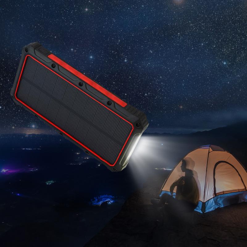 Camping Wireless Charging Solar Three Mobile Power 20000 MA Charging Treasure Outdoor Camping Portable Section
Camping Wireless Charging Solar Three Mobile Power 20000 MA Charging Treasure Outdoor Camping Portable Section