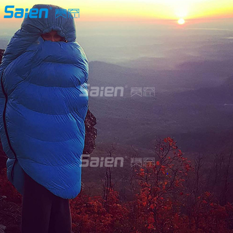Outdoor Summit 0°F 20°30°F Down Sleeping Bag 1000 Fill Power 4 Season Mummy Ultralight Camping Hiking