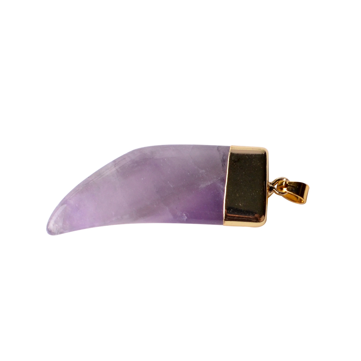 Stone Horn Pendant Bag Phnom Penh Mini Square Pendant Adjustable Rope Necklace
