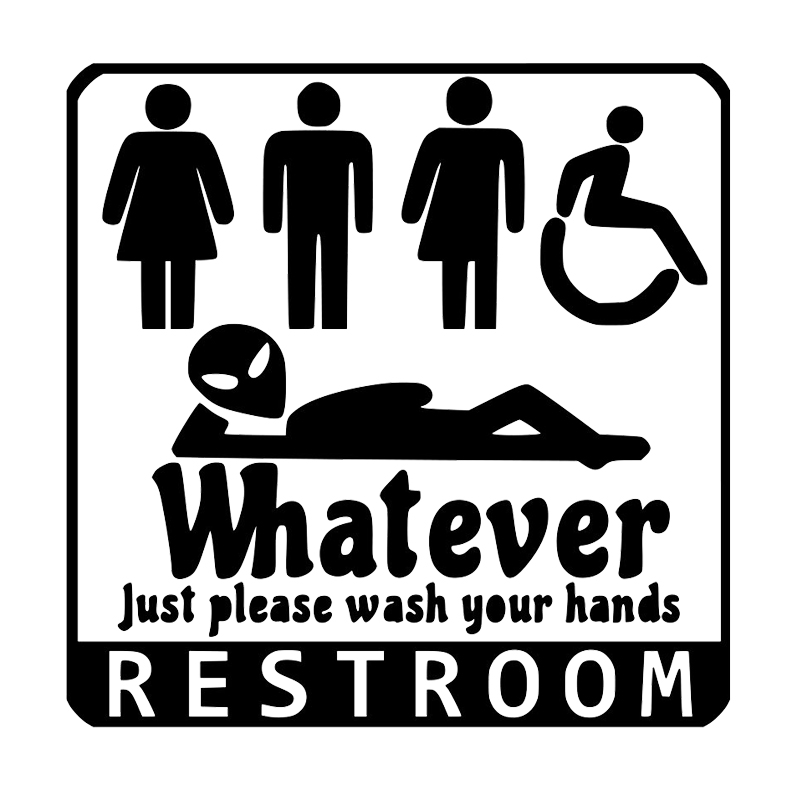 15*15cm Restroom Unisex Funny Vinyl Decal Sticker Vinyl Hobby Car Bumper Sticker Car Accessories, Color
15*15cm Restroom Unisex Funny Vinyl Decal Sticker Vinyl Hobby Car Bumper Sticker Car Accessories, Color