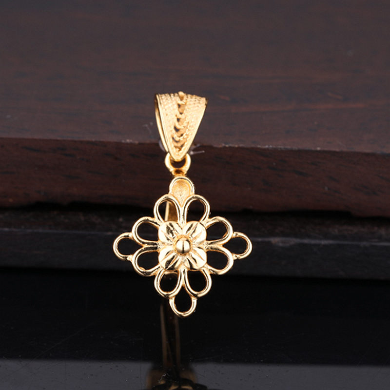 925 Sterling Silver Women Pendant Clasp Semi Mount Pendant fit Amber Turquoise Lapis Lazuli Setting