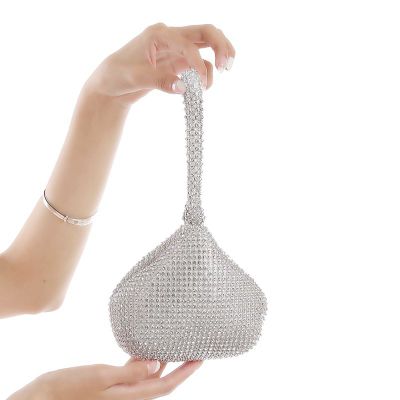 Special Occasion Fashion Bridal Handbags Wedding Events Party Diamond Crystal Beaded Wallet Accessories
Special Occasion Fashion Bridal Handbags Wedding Events Party Diamond Crystal Beaded Wallet Accessories