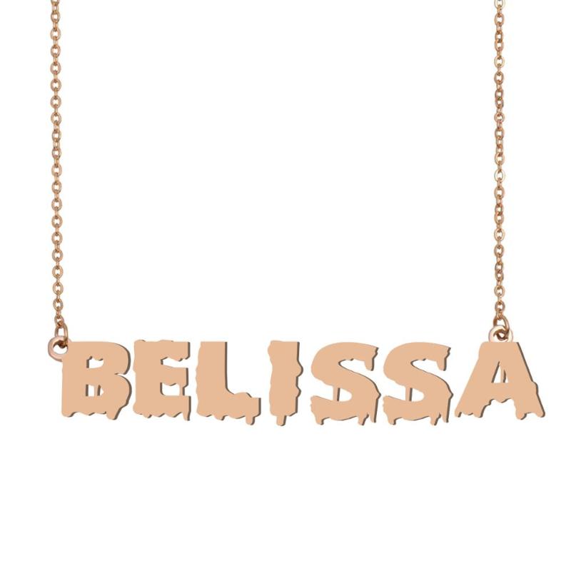 Belissa Name Necklace , Cool Bloody Art Name Necklace for Halloween and Santa's Day Jewelry Gift for Kids Boys Girls
Belissa Name Necklace , Cool Bloody Art Name Necklace for Halloween and Santa's Day Jewelry Gift for Kids Boys Girls