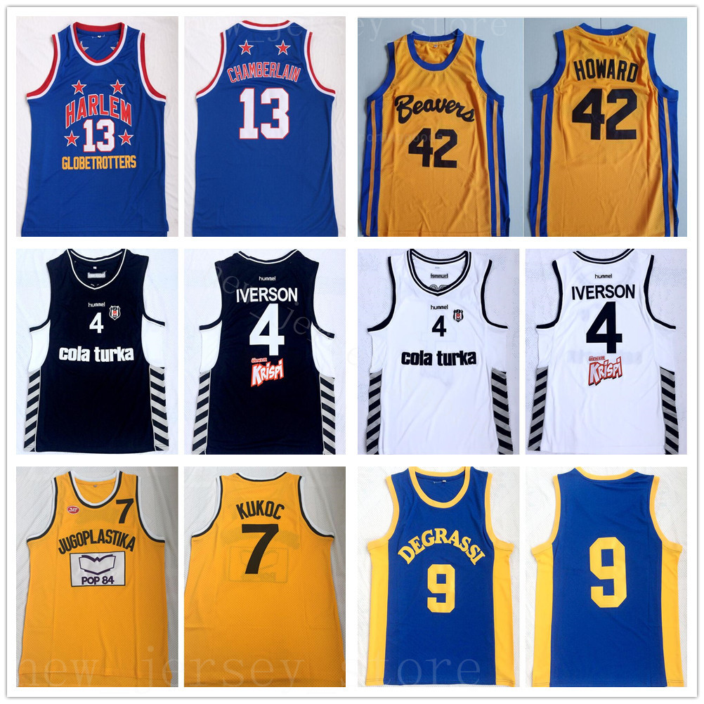 College Movie 4 Allen Basketball Iverson Jersey Besiktas Cola Turka 42 Scott Howard 9 Jimmy Brooks 13 Wilt 7 Toni Chamberlain Kukoc, 42 yellow
College Movie 4 Allen Basketball Iverson Jersey Besiktas Cola Turka 42 Scott Howard 9 Jimmy Brooks 13 Wilt 7 Toni Chamberlain Kukoc, 42 yellow