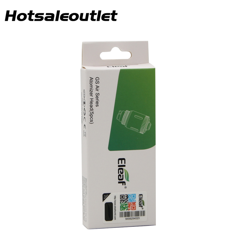 Eleaf GS Air Atomizer Coil 1.5ohm Replacement Coils for Eleaf GS Air Tank 100% Original
Eleaf GS Air Atomizer Coil 1.5ohm Replacement Coils for Eleaf GS Air Tank 100% Original