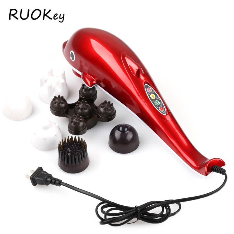 Other Massage Items RUOKey Electric Dolphin Massager Back Hammer Vibration Infrared Stick Roller Cervical Body
Other Massage Items RUOKey Electric Dolphin Massager Back Hammer Vibration Infrared Stick Roller Cervical Body