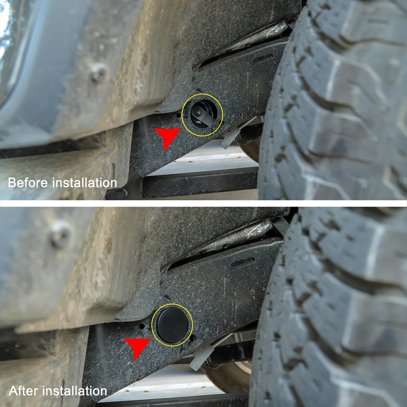 Chassis Frame Conguese Decorative Cover 4PCS Decoration Cover For Jeep Wrangler JL 2018+ Auto Exterior Accessories