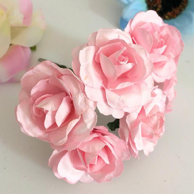 144pcs 3.5cm Imitation Mulberry Paper Flowers DIY Artificial Scrapbooking Rose Bouquet for Garland Corsage Box Wedding Decoration Fake Plant
144pcs 3.5cm Imitation Mulberry Paper Flowers DIY Artificial Scrapbooking Rose Bouquet for Garland Corsage Box Wedding Decoration Fake Plant