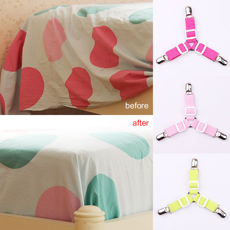Non-slip Clip Hot Sale Blanket Bed Sheet Fixator Belt Fastener Bed Sheet Clip High Quality Elastic Gripper Mattress 4PCS/Set
Non-slip Clip Hot Sale Blanket Bed Sheet Fixator Belt Fastener Bed Sheet Clip High Quality Elastic Gripper Mattress 4PCS/Set