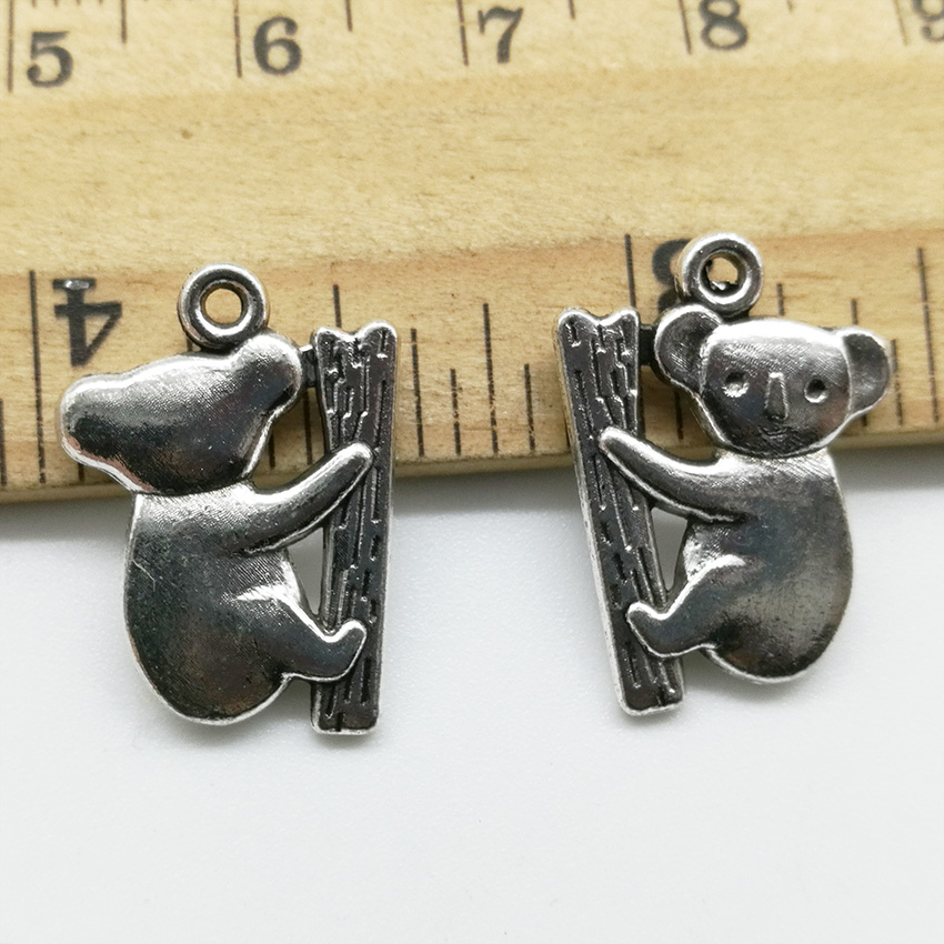 2019 Whole 100pcsLot Koala Tibet Silver charms pendants Jewelry DIY For Necklace Bracelet Earrings Retro Style 2014mm
2019 Whole 100pcsLot Koala Tibet Silver charms pendants Jewelry DIY For Necklace Bracelet Earrings Retro Style 2014mm