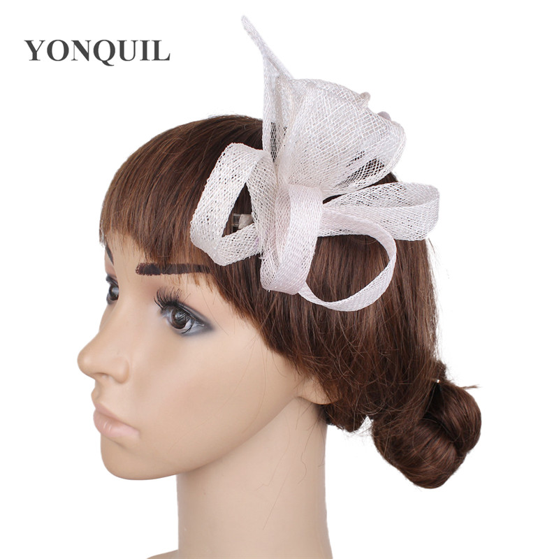 Wedding occasion bride elehgant hair fascinator accessories hair clip sinamay party dinner headwear cocktail race headdress
Wedding occasion bride elehgant hair fascinator accessories hair clip sinamay party dinner headwear cocktail race headdress
